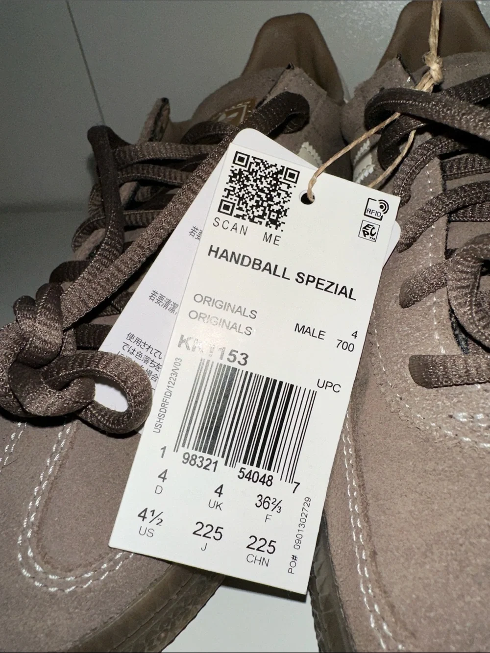 adidas Originals brown Handball Spezial sneakers